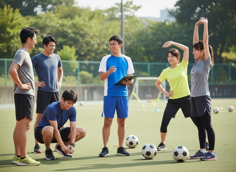 サッカーコーチのコーチ
って何？